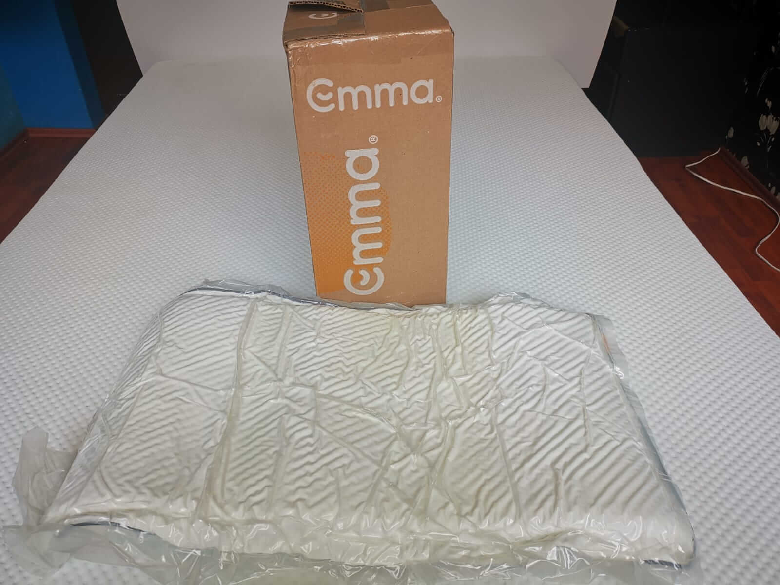 almohada viscoelástica emma comprimida